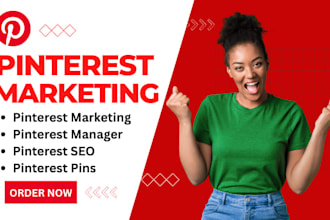be your pinterest manager for organic traffic and SEO