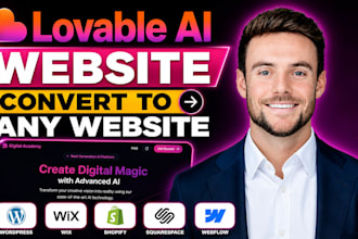 migrate lovable ai website to app wordpress square wix shopify squarespace sites