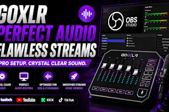 configure goxlr for broadcast ready streaming
