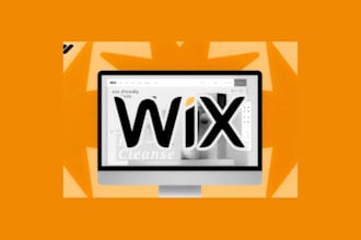 design a professional and modern wix website