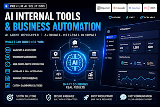 build custom ai internal tools and business automation
