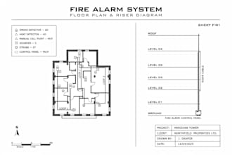 design USA fire protection sprinkler drawings and hydraulic calculations