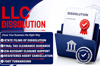 do llc dissolution, dissolve llc and close ein in wyoming and delaware