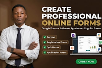 create online form survey jotform cognito form formstack formaloo formly