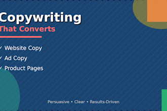write persuasive copy for your website, ads, or product pages