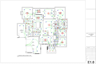 detailed electrical, plumbing, mechanical engineering plans in revit and autocad