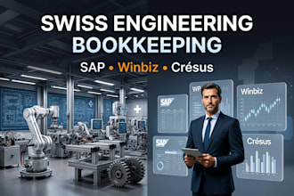 do sap, winbiz and cresus bookkeeping for swiss engineering and metal firms