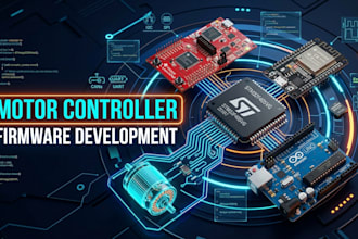 develop motor controller firmware for stm32 ti c2000 arduino and esp32