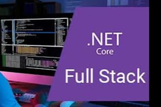 develop asp net core web API and full stack web applications