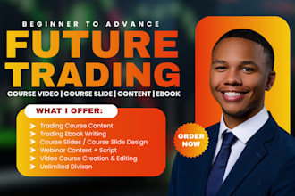 do day trading option trading future trading video course content slides ebook
