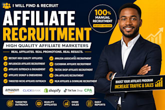 recruit affiliate sign up, affiliate recruitment link promotion affiliate market