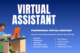 be your ai virtual assistant for any online task