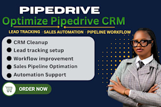 build, customize, automate, and optimize your pipedrive CRM
