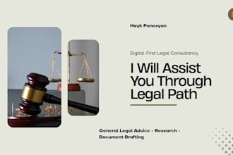 assist you with everything through the legal path