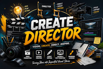be your creative director for brand identity and social media