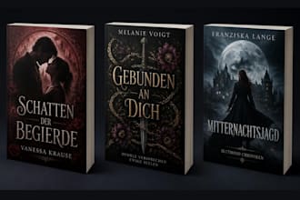 ein dark romance buchcover fuer KDP gestalten