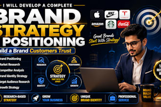 develop a complete brand strategy and brand positioning
