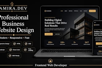 premium business website design