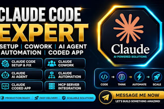 claude code setup claude cowork claude ai agent claude automation coded app