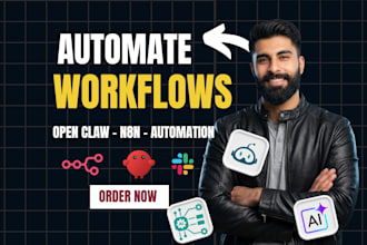 setup openclaw ai agent and n8n workflows for automation