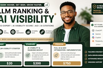 chatgpt, llm ranking, geo expert, ai visibility score and aio, ai citations