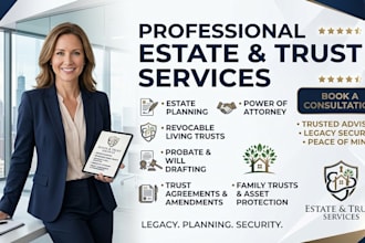 create your living trust, will and power of attorney documents with accuracy