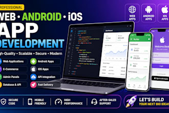 create app and website for you in cheapest prize