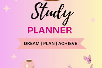 design printable planners, journals and worksheets in canva