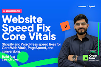 fix shopify speed wordpress speed and core web vitals