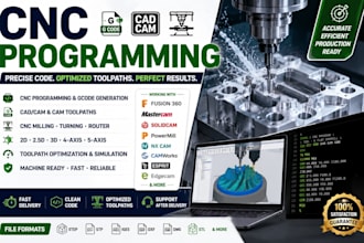 do cnc programming g code cad cam toolpaths haas fanuc fusion 360 mastercam