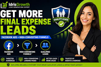 generate final expenses leads with facebook ads and high converting funnels