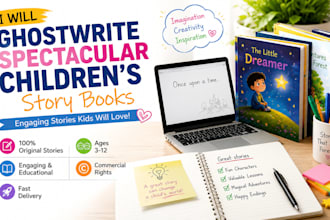 ghost write children story book write spectacular stories for kids story