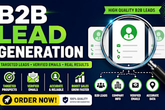 do b2b lead generation targeted lead generation and email list building