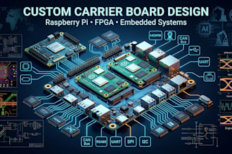 design custom carrier boards for raspberry pi fpga and embedded system