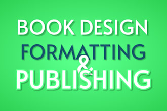 do book design for ebook and paperback