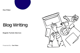 write your blog post