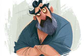 amazing comic cartoon character