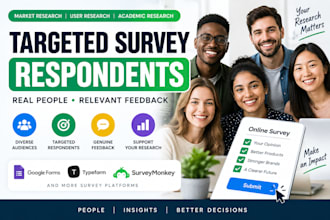 get targeted survey respondents for your online survey