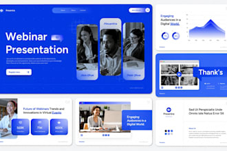 design training, webinar and online course presentations