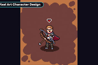 create a pixel at animation, sprite, and game assets
