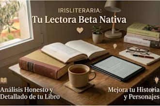 be your spanish beta reader and offer detailed book feedback