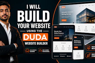 build a duda website using duda website builder