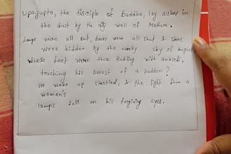 write anything with my beautiful handwriting