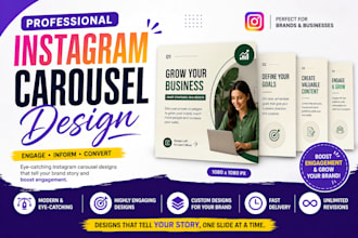 create a instagram carousel designs that boost engagement