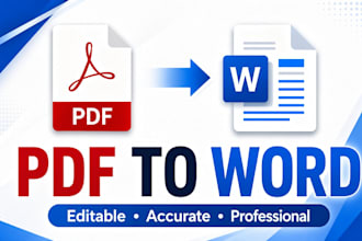 convert PDF to editable word document accurately