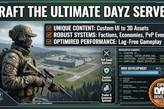 dayz mod developing, custom modding