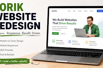 design dorik website responsive business website dorik expert dorik builder