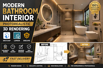 bathroom design bathroom interior 3d bathroom interior photorealistic bathroom