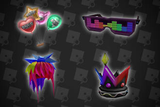 create 3d roblox ugc accessories, 3d roblox hair, 3d roblox gun, roblox outfit