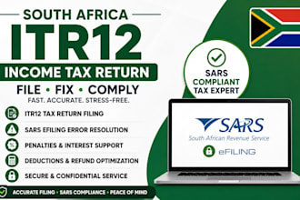 file south africa itr12 income tax return fix sars efiling errors and penalties